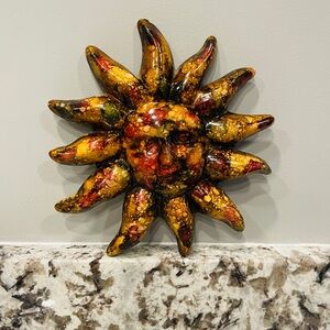 Colorful Sunburst Wall Art